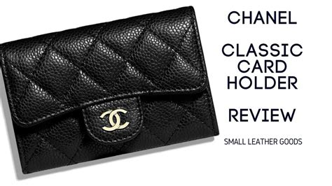 rosalie vs chanel card case|Chanel Classic Cardholder Review .